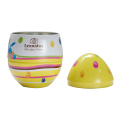 Promotion Gift Tin Cans egg shape tin box for easter egg tins High Quality Wholesaler Easter gift